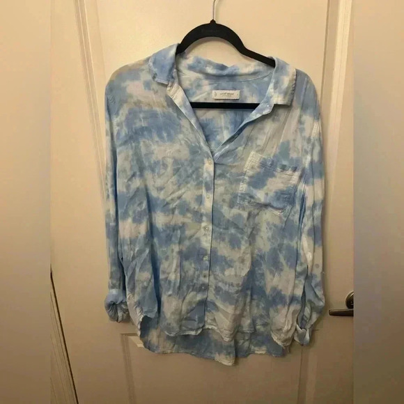 Lucky Brand Tie Dye Blouse - Picture 1 of 3